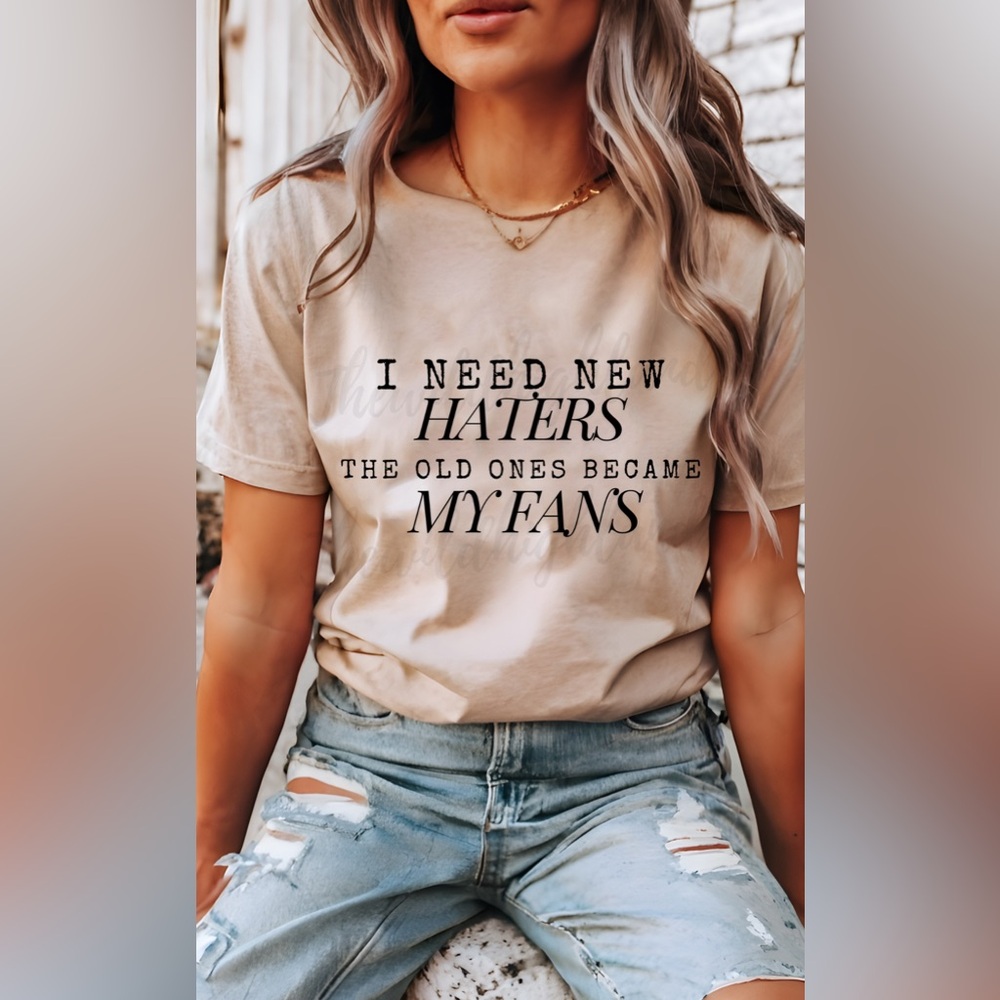 I need new haters Tshirt - Picture 5 of 6